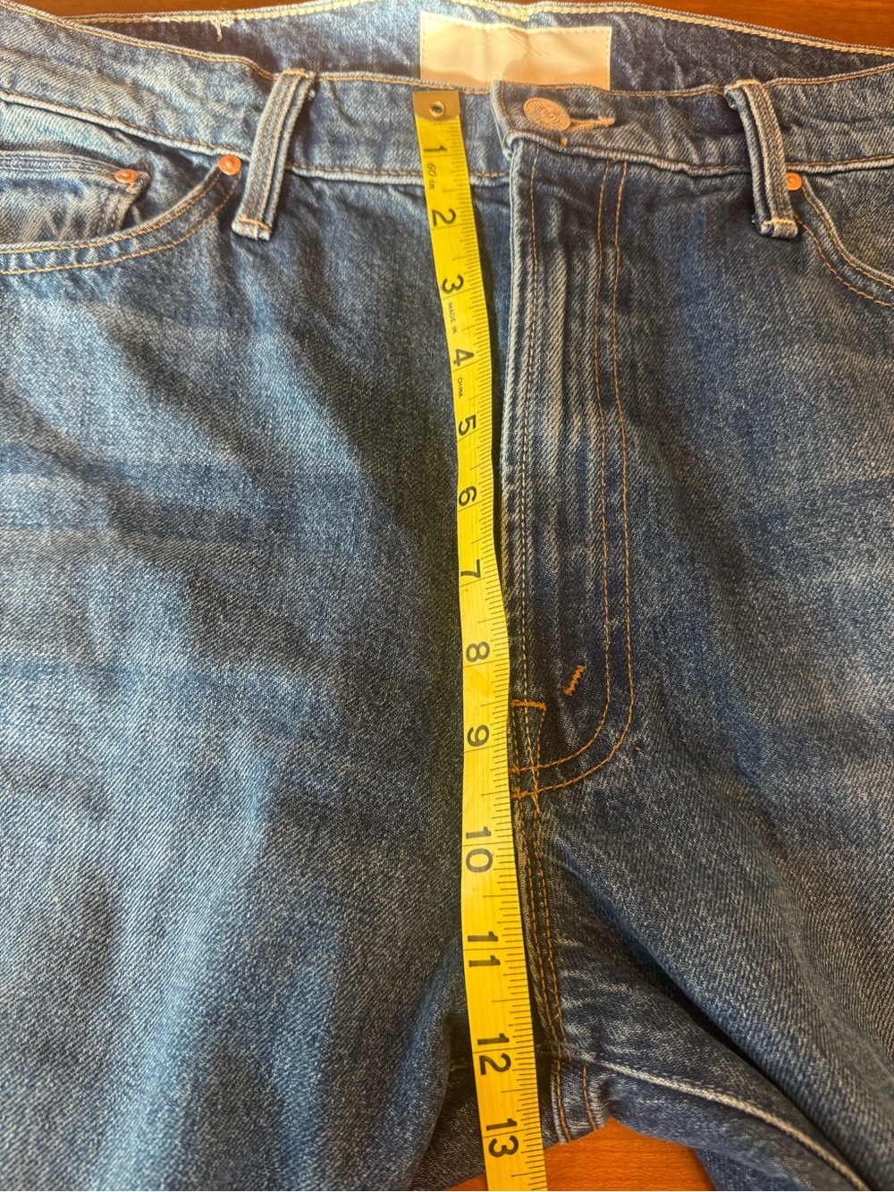 MOTHER THE DODGER ANKLE GREEN THUMB Cherry Embroidered jeans size 30 EUC - Picture 9 of 10